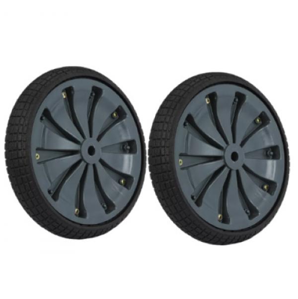 RODA EIXO 3/4 - 19MM - 1,9CM - 2 RODAS PRETO 2 PÇ