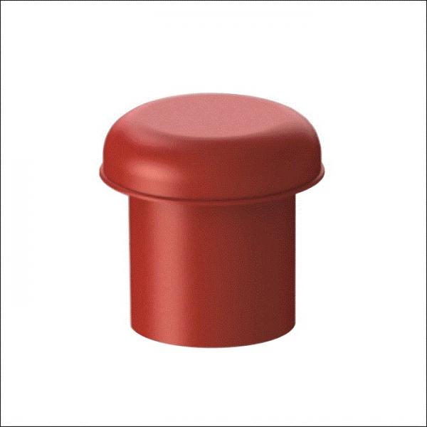 PROTETOR DE VERGALHÃO 6 A 16 VERMELHO 100 PÇ