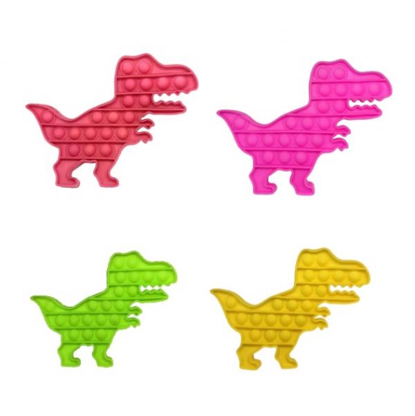 POP IT DINOSSAURO - ANTI STRESS SENSORIAL POPIT COM INMETRO VERDE 1 PÇ