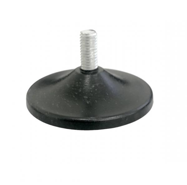 SAPATA PEZINHO PARA MÓVEIS NIVELADORA M10 PRETO 4 PÇ