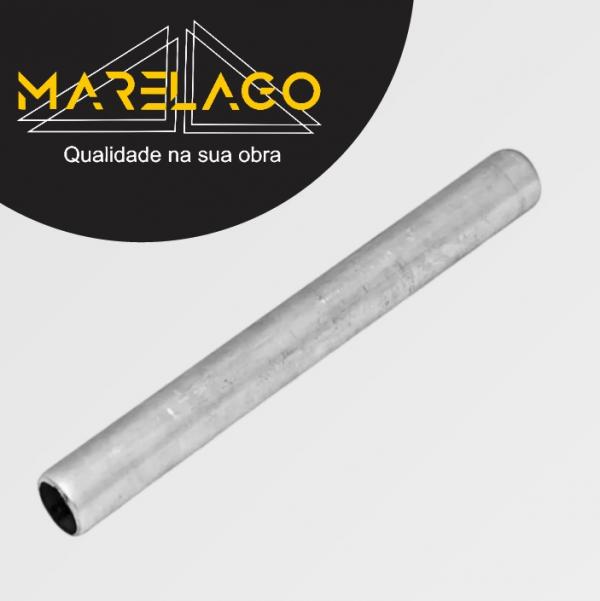 EIXO PARA CARRINHO DE MÃO KIT COM 4 PEÇAS PRATA EIXO 1